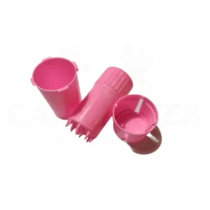 גריינדר מדטיינר ורוד עם תא אחסון - MEDTAINER Grinder 1