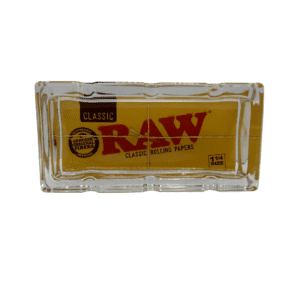 מאפרה מלבנית זכוכית רואו