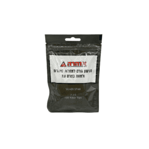 פילטרים לסיגריות מבית SILVER STAR מידה : 7/15