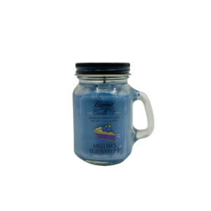 נר ריח קטן מבית BEAMER - ANGELINAS BLUEBERRY