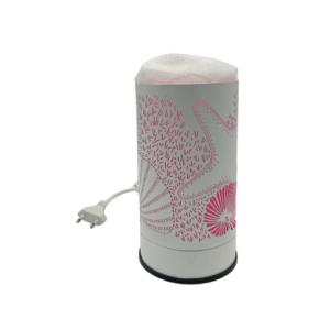 מנורת אור להפצת ריח ציור עלים ורד