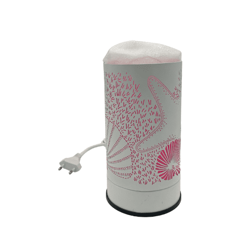 מנורת אור להפצת ריח ציור עלים ורד