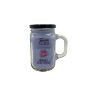 נר ריח גדול מבית beamer - hannas lilac forest